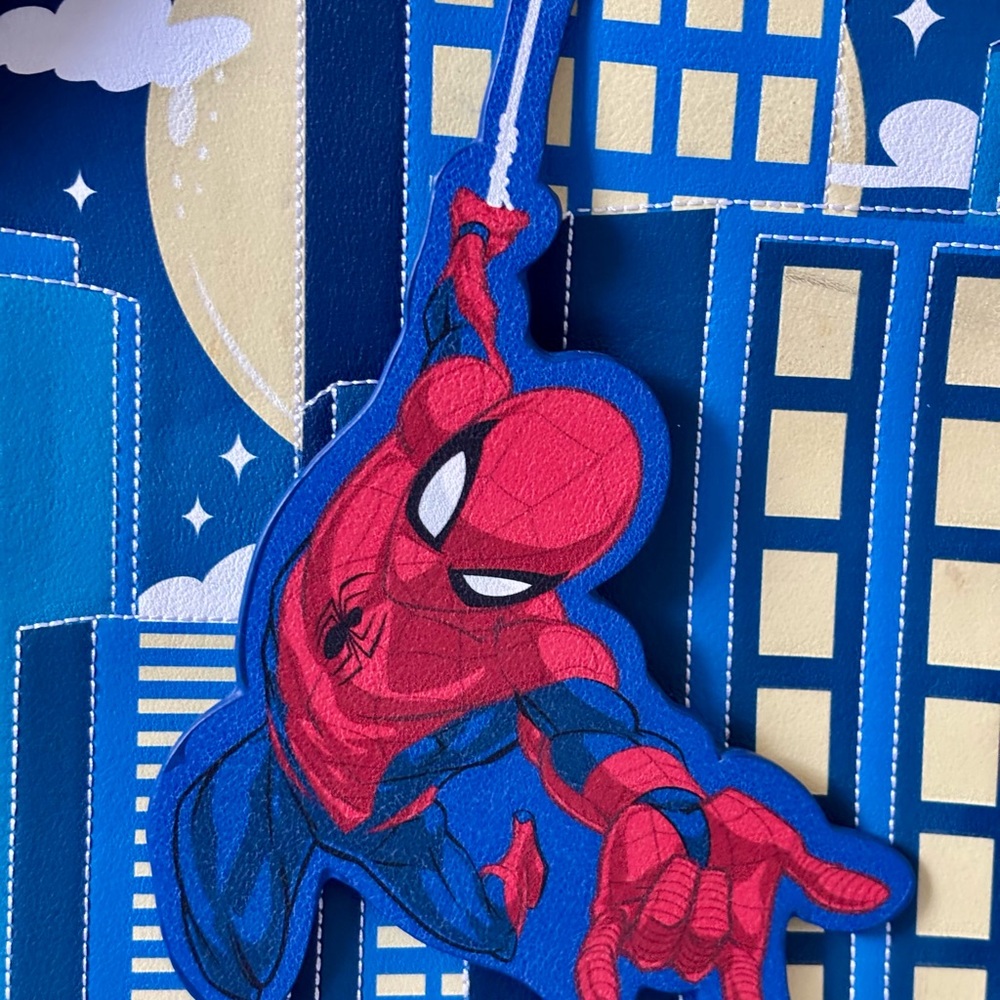 Marvel Spider-Man Blue and Red Backpack - Picture 3 of 5